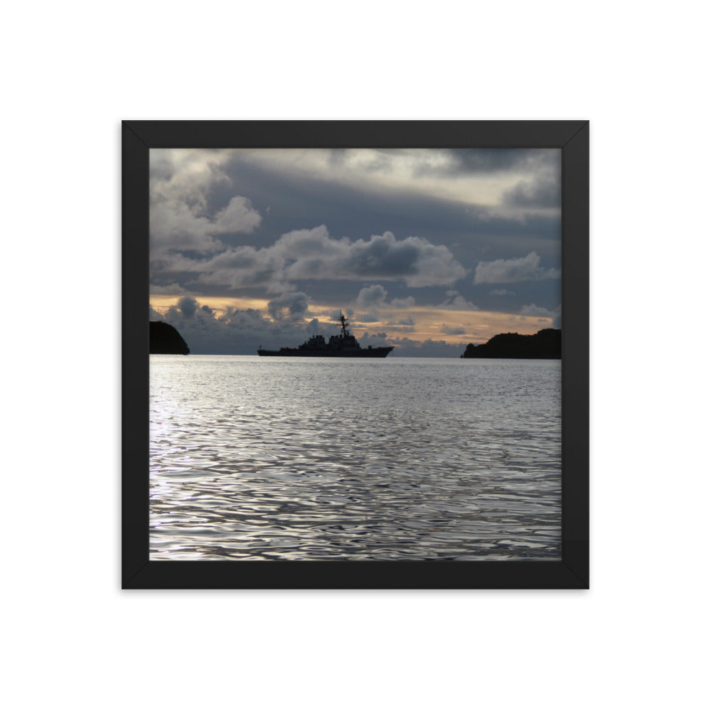 USS Benfold (DDG-65) Framed Ship Photo