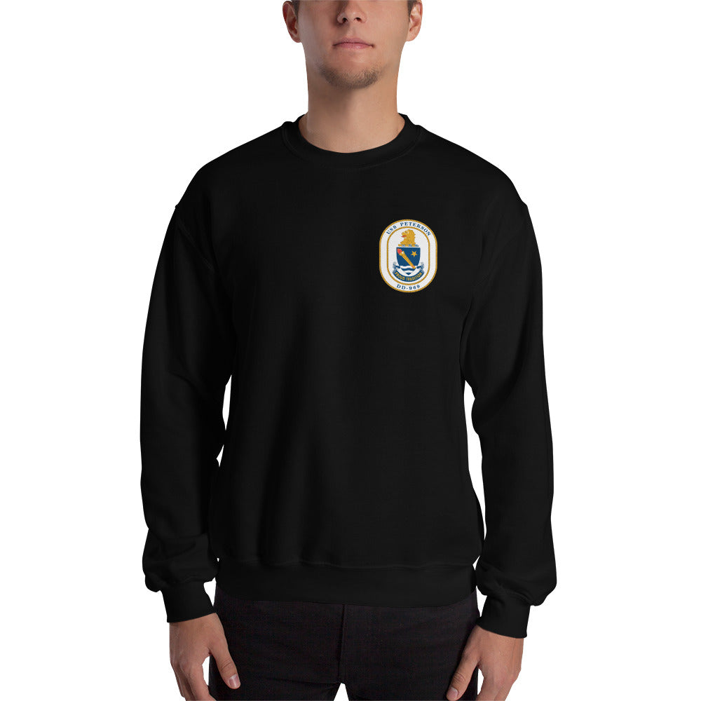 USS Peterson (DD-969) 1984 Cruise Sweatshirt