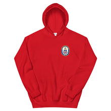 Load image into Gallery viewer, USS Harpers Ferry (LSD-49) Ship&#39;s Crest Hoodie