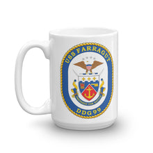 Load image into Gallery viewer, USS Farragut (DDG-99) Ship&#39;s Crest Mug