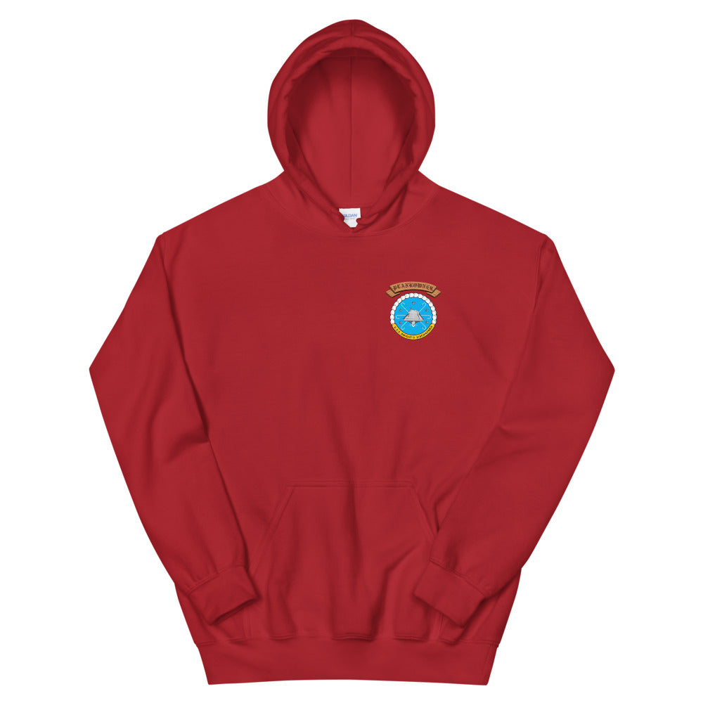USS Dwight D. Eisenhower (CVN-69) Plankowner Crest Hoodie
