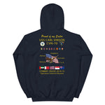 USS Carl Vinson (CVN-70) 2014-15 Cruise Hoodie - FAMILY