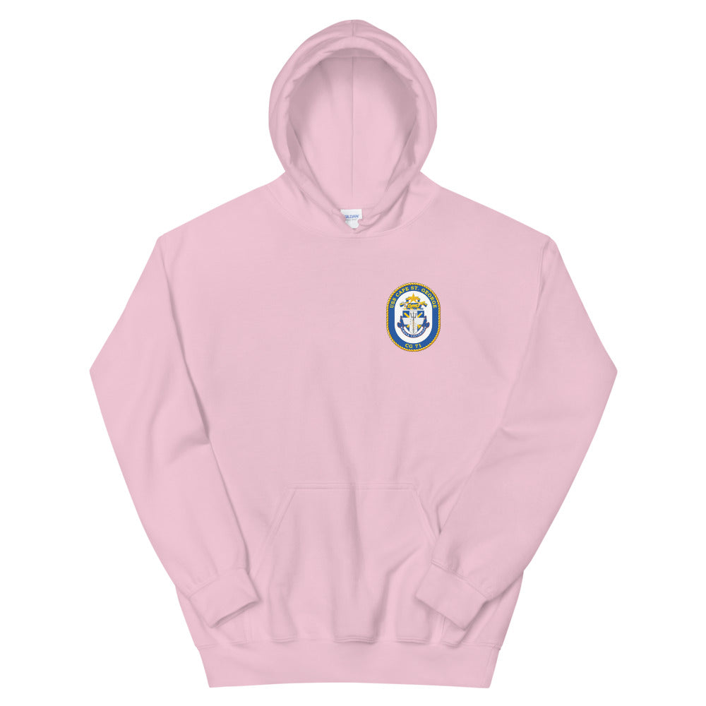 USS Cape St. George (CG-71) Ship's Crest Hoodie