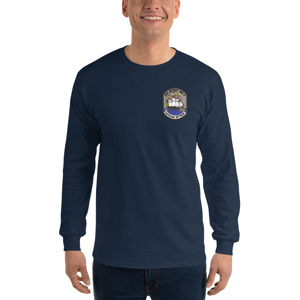 USS Detroit (AOE-4) 1971 Long Sleeve Cruise Shirt