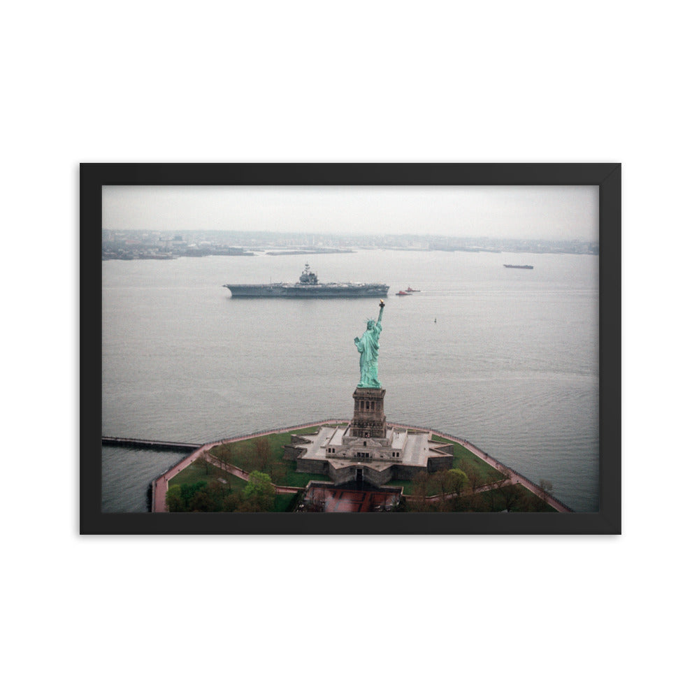 USS Forrestal (CV-59) Framed Ship Photo
