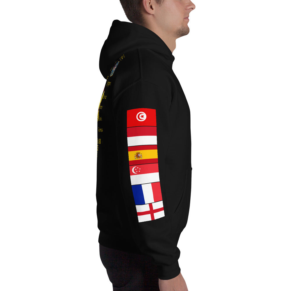 IKE CUSTOM w/FLAGS - E HUGHES - Hoodie