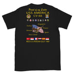 USS America (CV-66) 1989 Cruise Shirt - FAMILY