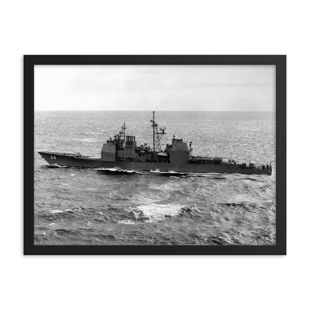 USS Anzio (CG-68) Framed Ship Photo