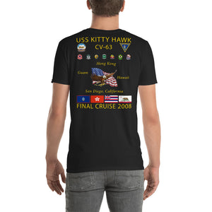 USS Kitty Hawk (CV-63) 2008 Cruise Shirt