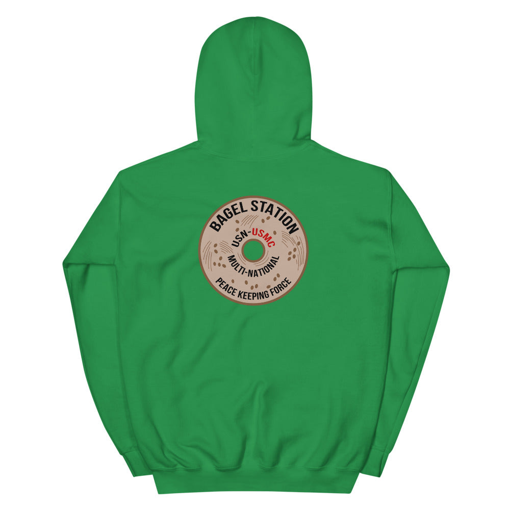 USS John F. Kennedy (CV-67) '83 Bagel Station Hoodie
