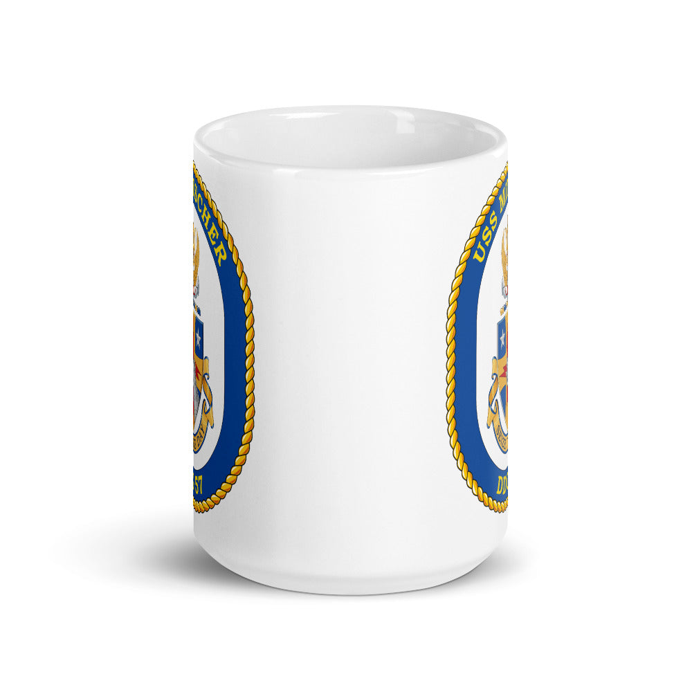 USS Mitscher (DDG-57) Ship's Crest Mug