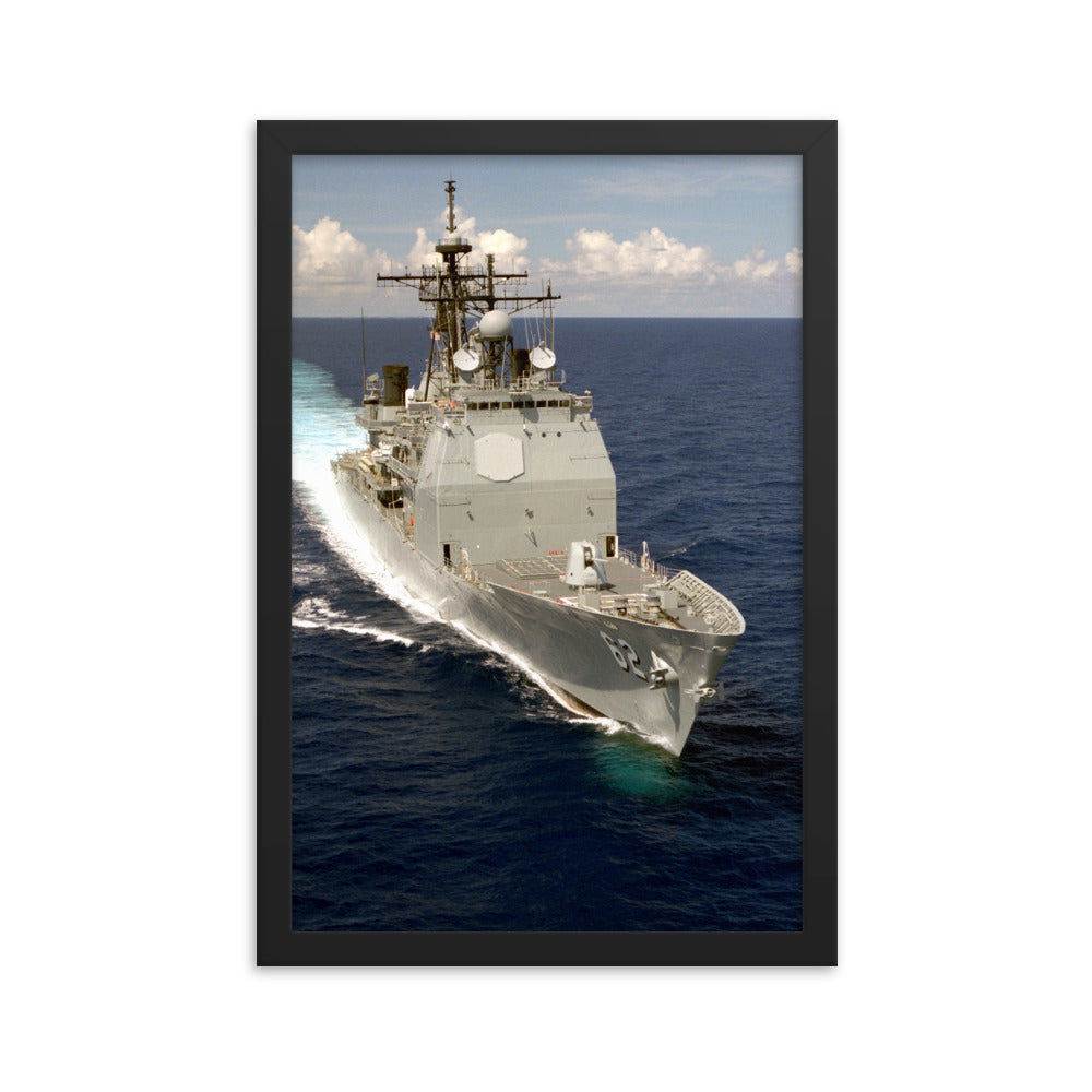 USS Chancellorsville (CG-62) Framed Ship Photo