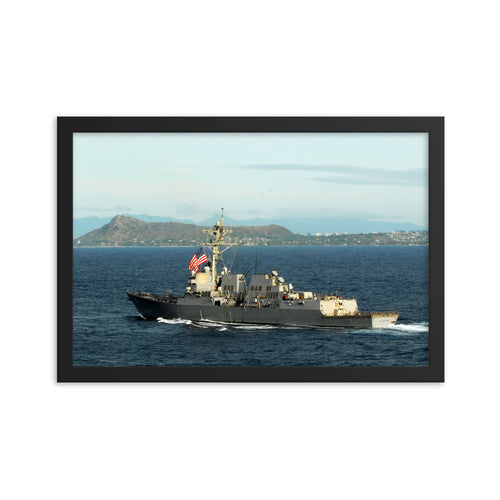 USS Chung-Hoon (DDG-93) Framed Ship Photo