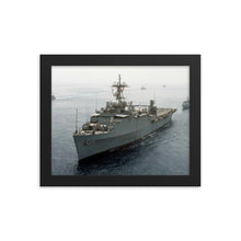 Load image into Gallery viewer, USS Ponce (LPD-15) Framed Ship Photo