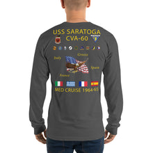 Load image into Gallery viewer, USS Saratoga (CVA-60) 1964-65 Long Sleeve Cruise Shirt
