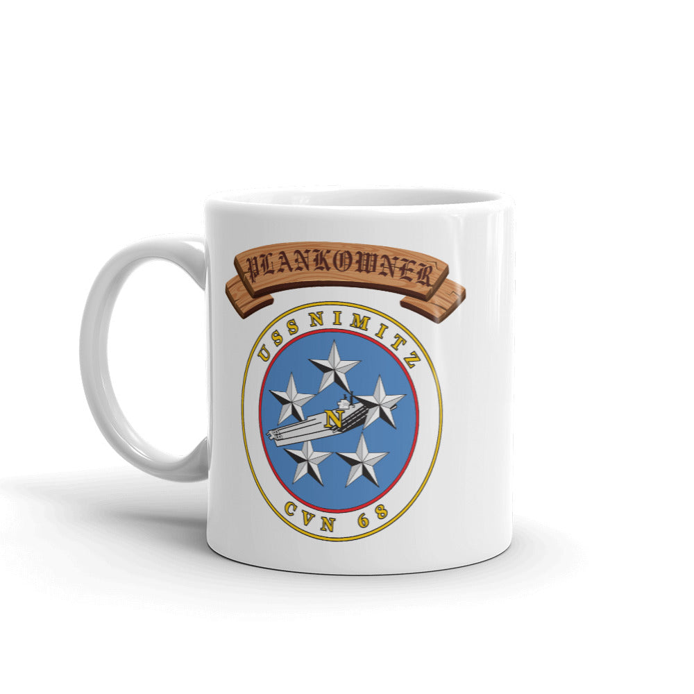 USS Nimitz (CVN-68) Plankowner Mug