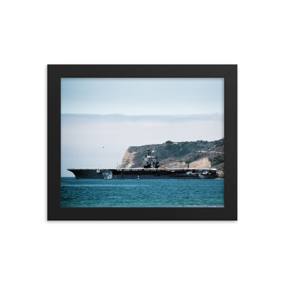 USS independence (CV-62) Framed Ship Photo