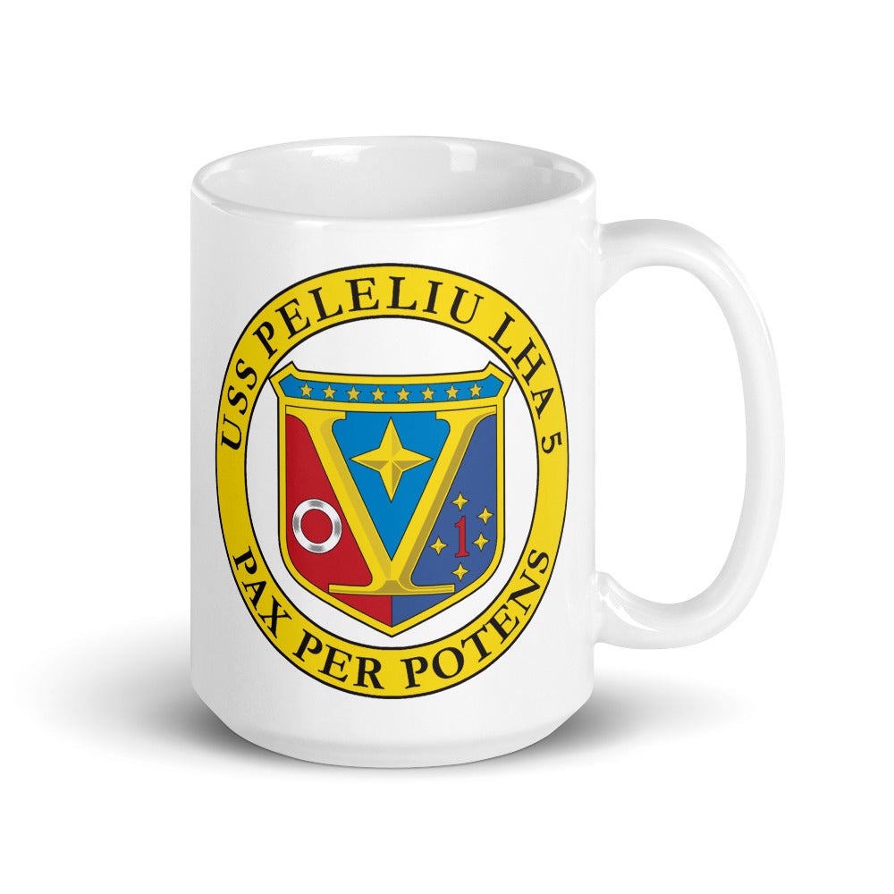 USS Peleliu (LHA-5) Ship's Crest Mug