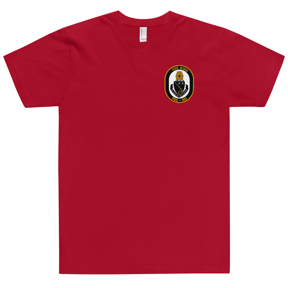 USS Kidd (DDG-993) Ship's Crest Shirt