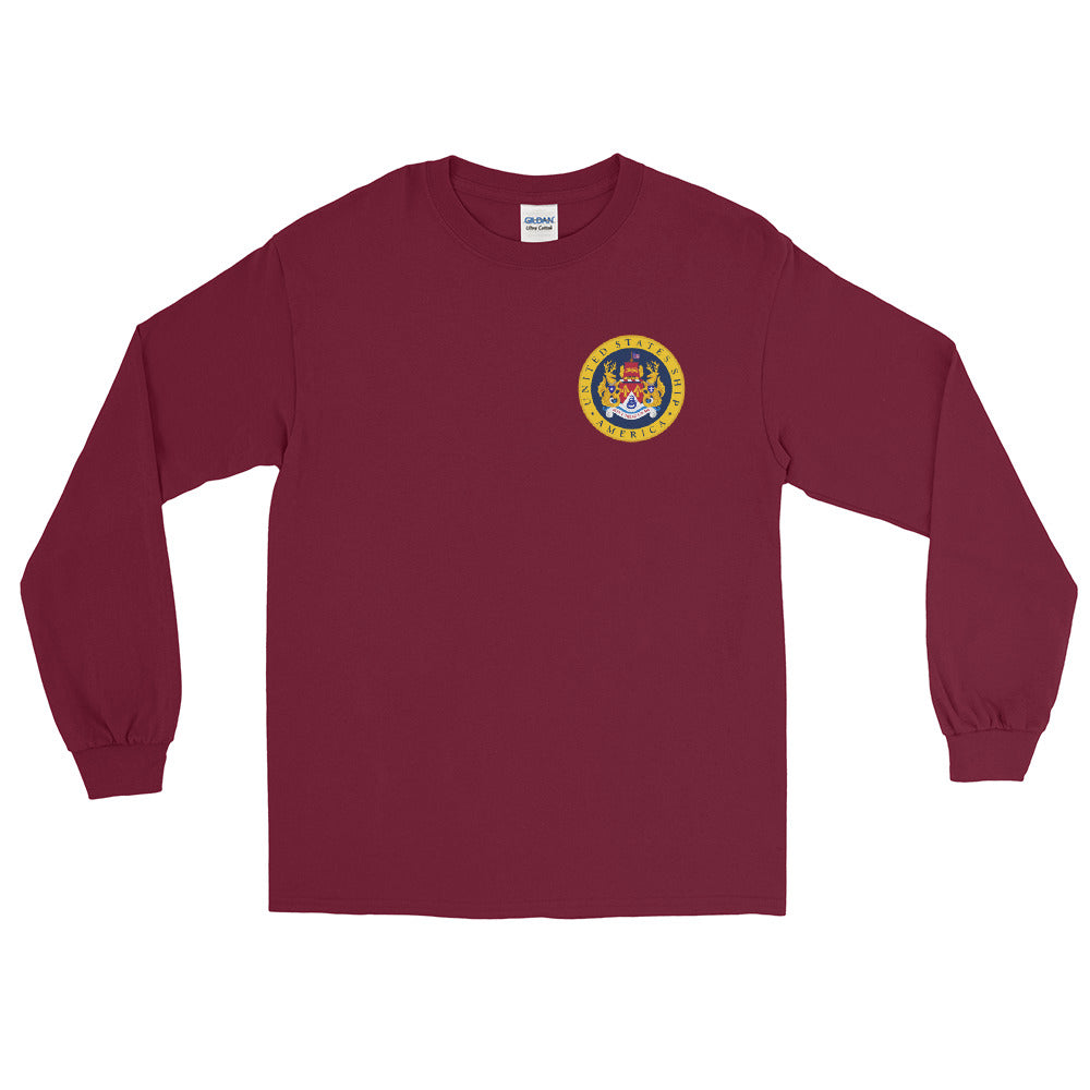 USS America (CV-66) 1982-83 Long Sleeve Cruise Shirt