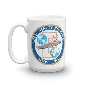 USS Enterprise (CVN-65) Ship's Crest Mug