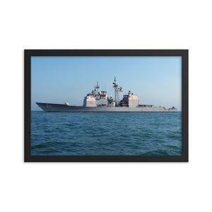USS Chosin (CG-65) Framed Ship Photo