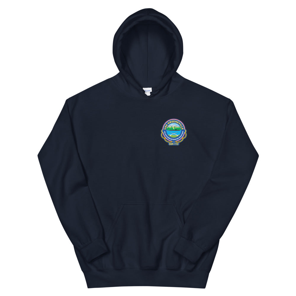 USS Greeneville (SSN-772) Ship's Crest Hoodie