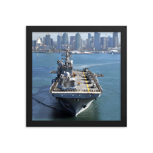 USS Makin Island (LHD-8) Framed Ship Photo