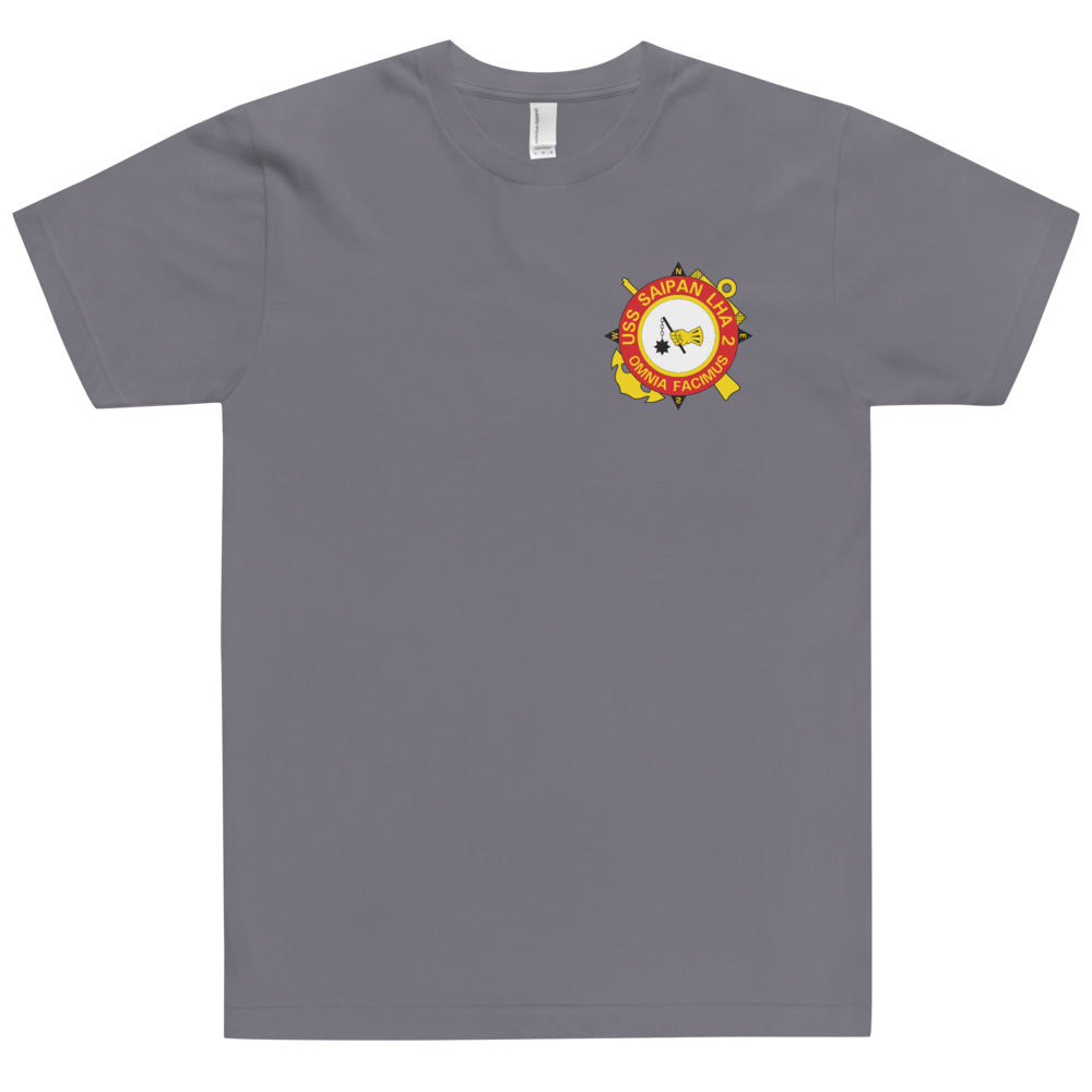 USS Saipan (LHA-2) Ship's Crest Shirt