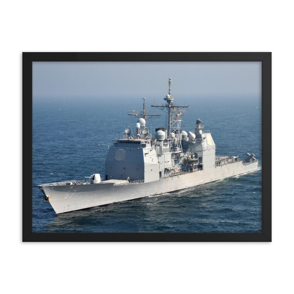 USS Shiloh (CG-67) Framed Ship Photo