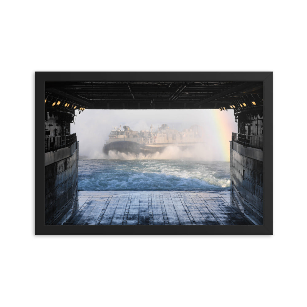 USS Arlington (LPD-24) Framed Ship Photo