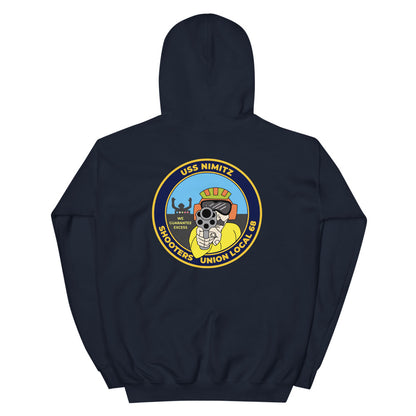 USS Nimitz (CVN-68) Shooters Union Local 68 Hoodie