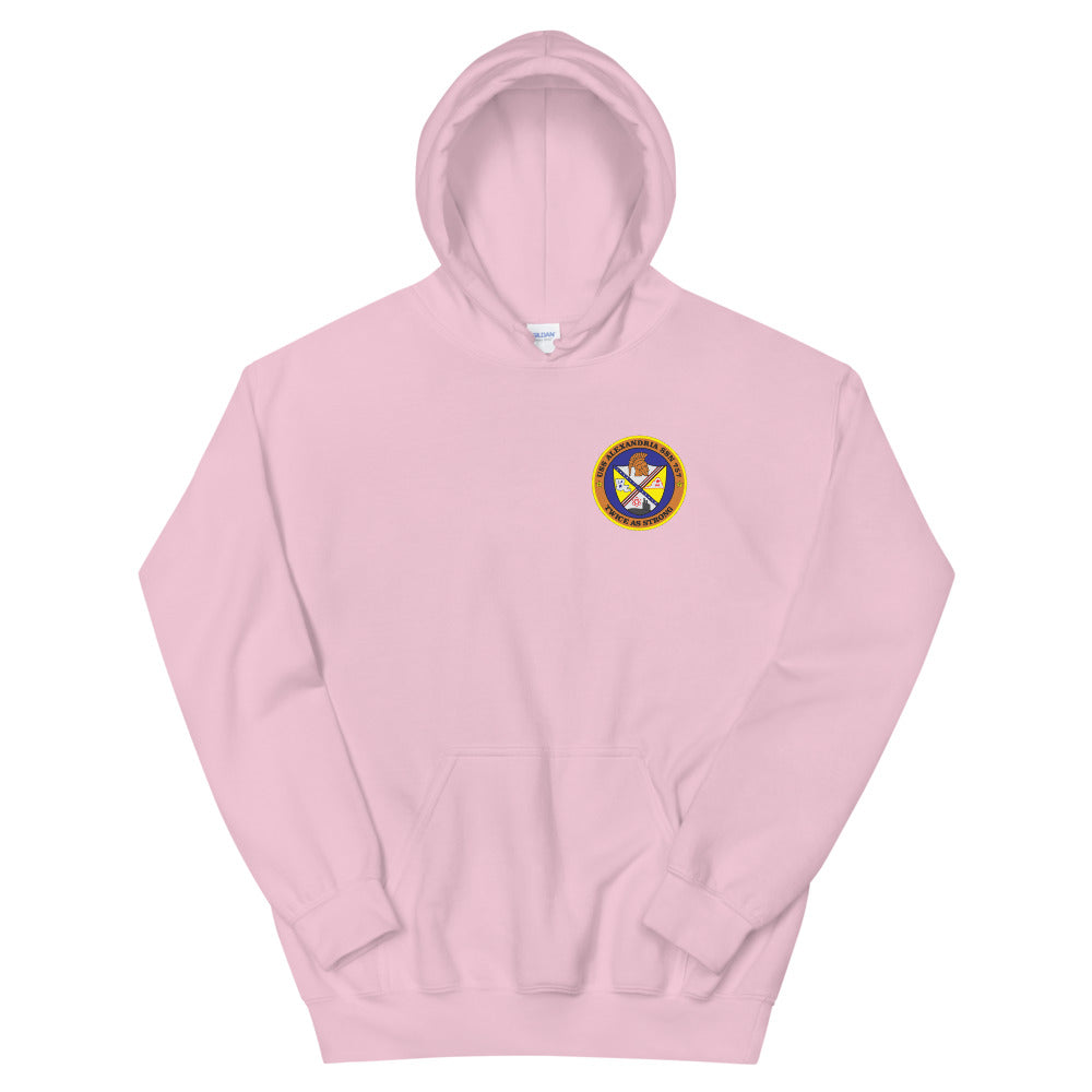USS Alexandria (SSN-757) Ship's Crest Hoodie