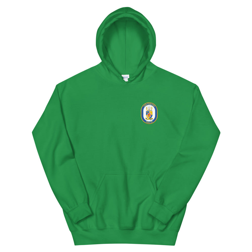 USS Porter (DDG-78) Ship's Crest Hoodie