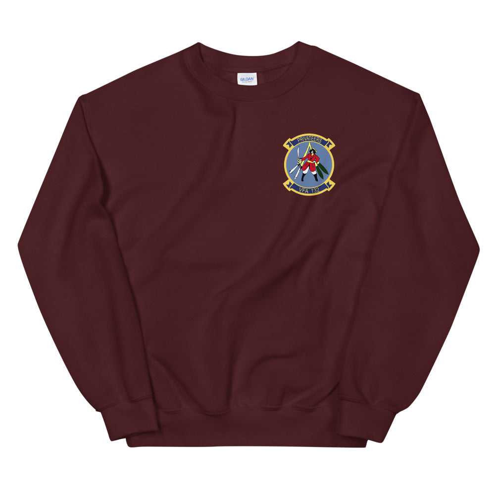 VFA-132 Privateers Squadron Crest Sweatshirt