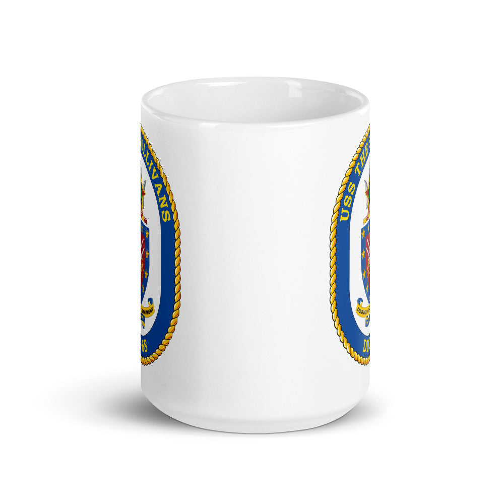 USS The Sullivans (DDG-68) Ship's Crest Mug