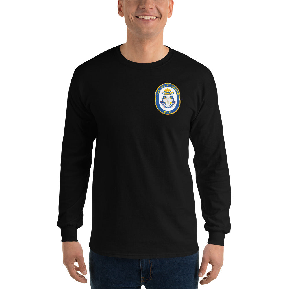 USS Cape St George (CG-71) 2001 Long Sleeve Cruise Shirt