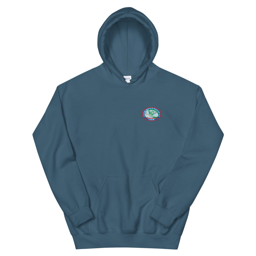 USS Ronald Reagan (CVN-76) 2018 Cruise Hoodie