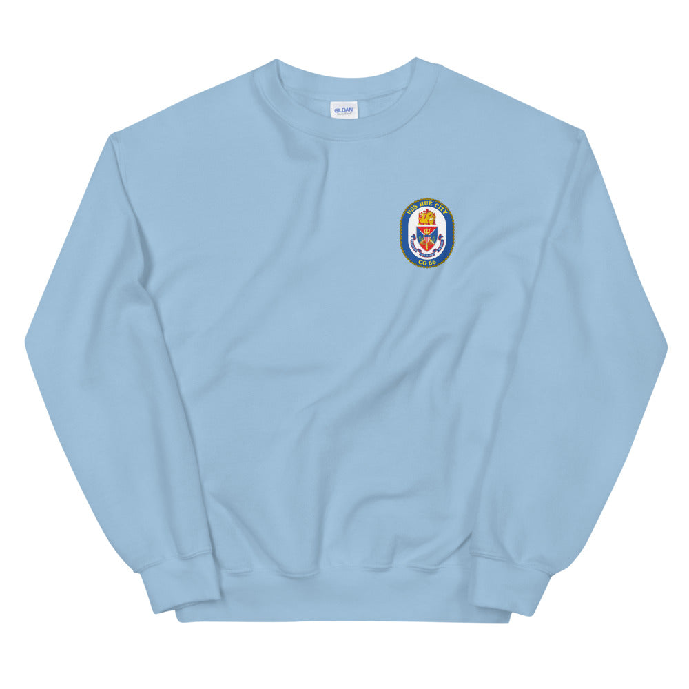 USS Hue City (CG-66) Ship's Crest Sweatshirt