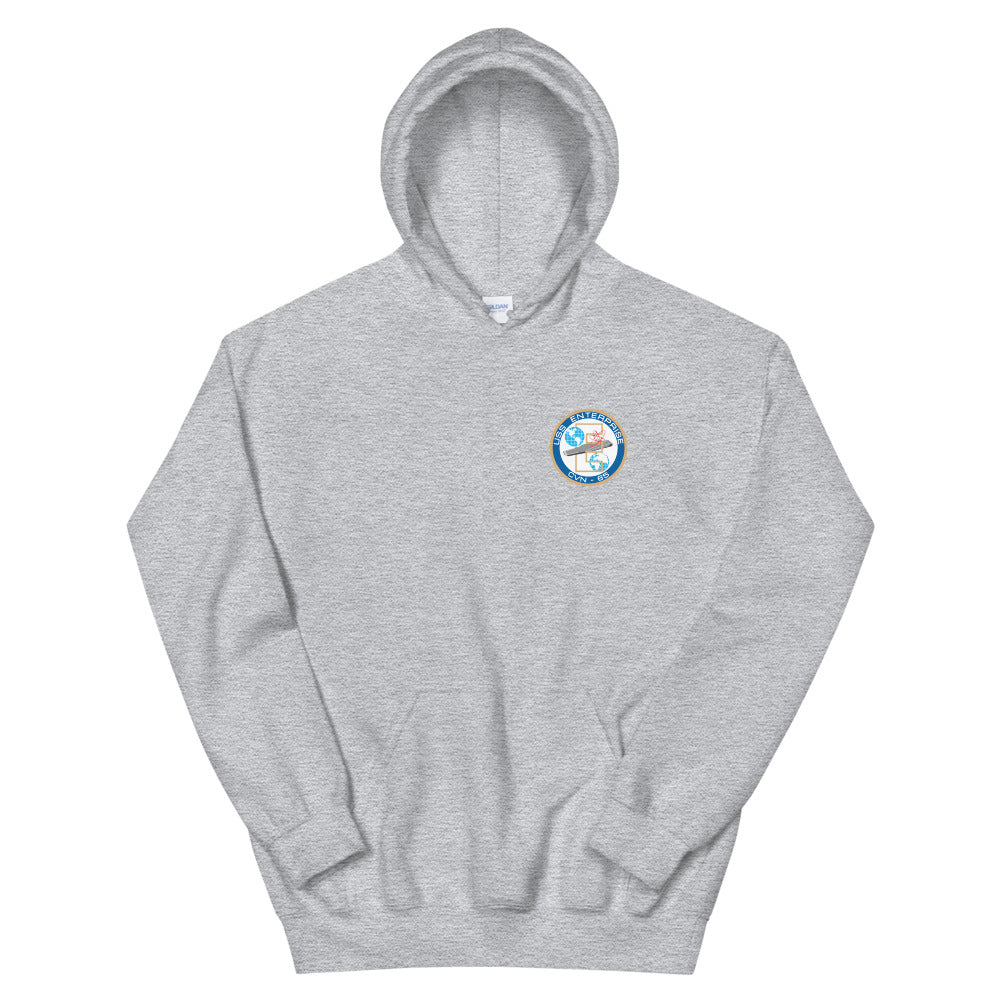 USS Enterprise (CVN-65) Ship's Crest Hoodie