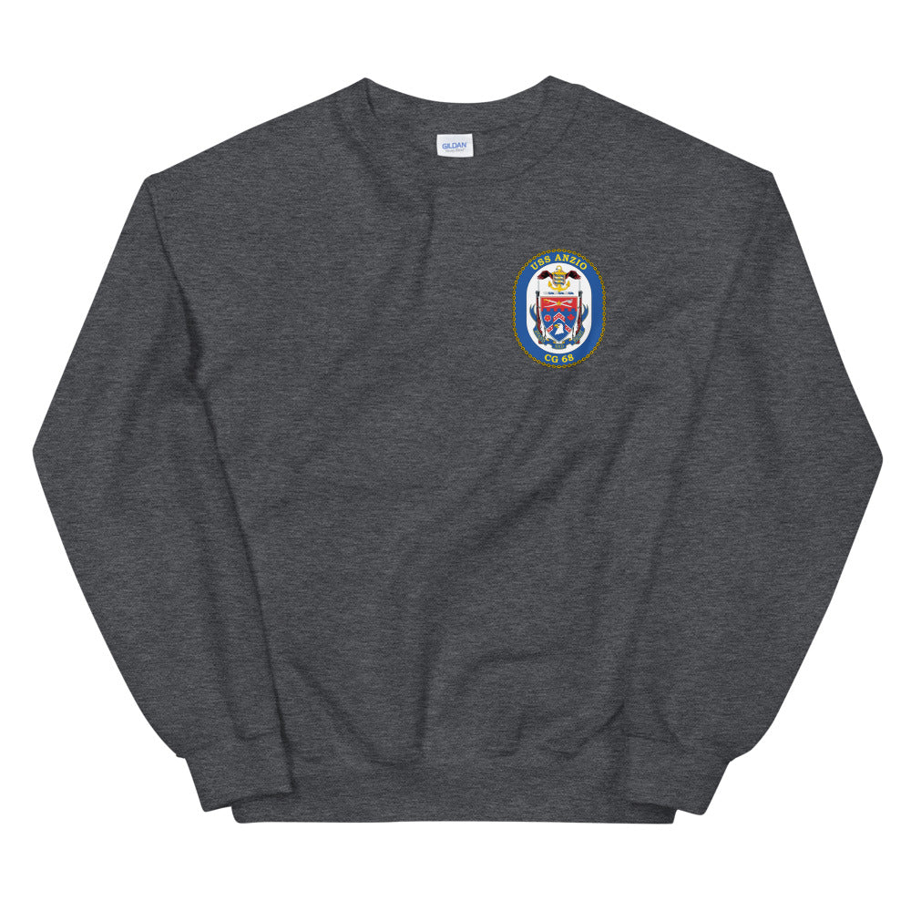 USS Anzio (CG-68) Ship's Crest Sweatshirt