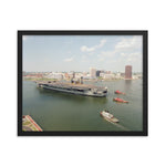 USS John F. Kennedy (CV-67) Framed Ship Photo - Norfolk
