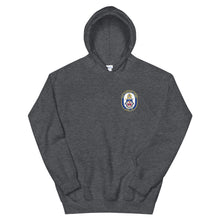 Load image into Gallery viewer, USS Harpers Ferry (LSD-49) Ship&#39;s Crest Hoodie