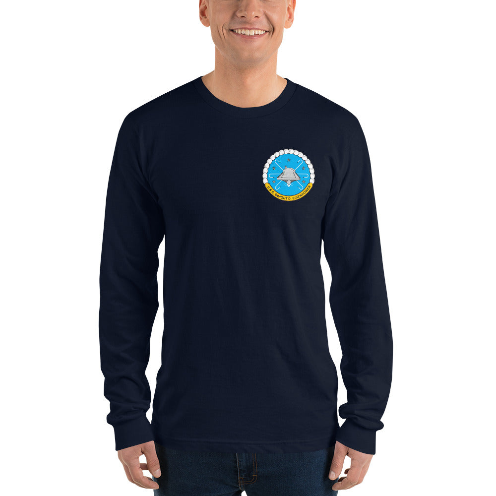 USS Dwight D. Eisenhower (CVN-69) 1988 Long Sleeve Cruise Shirt
