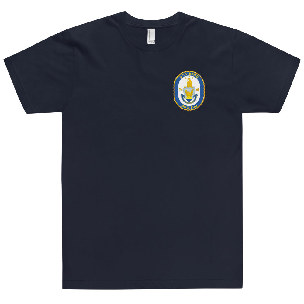 USS Kidd (DDG-100) Ship's Crest Shirt