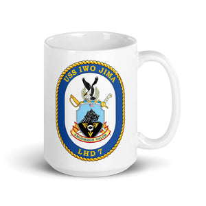 USS Iwo Jima (LHD-7) Ship's Crest Mug