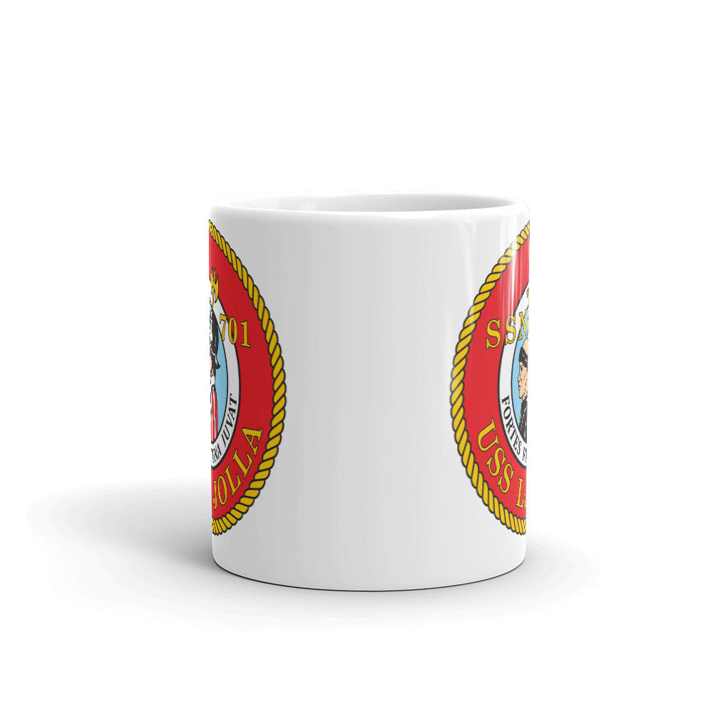 USS La Jolla (SSN-701) Ship's Crest Mug