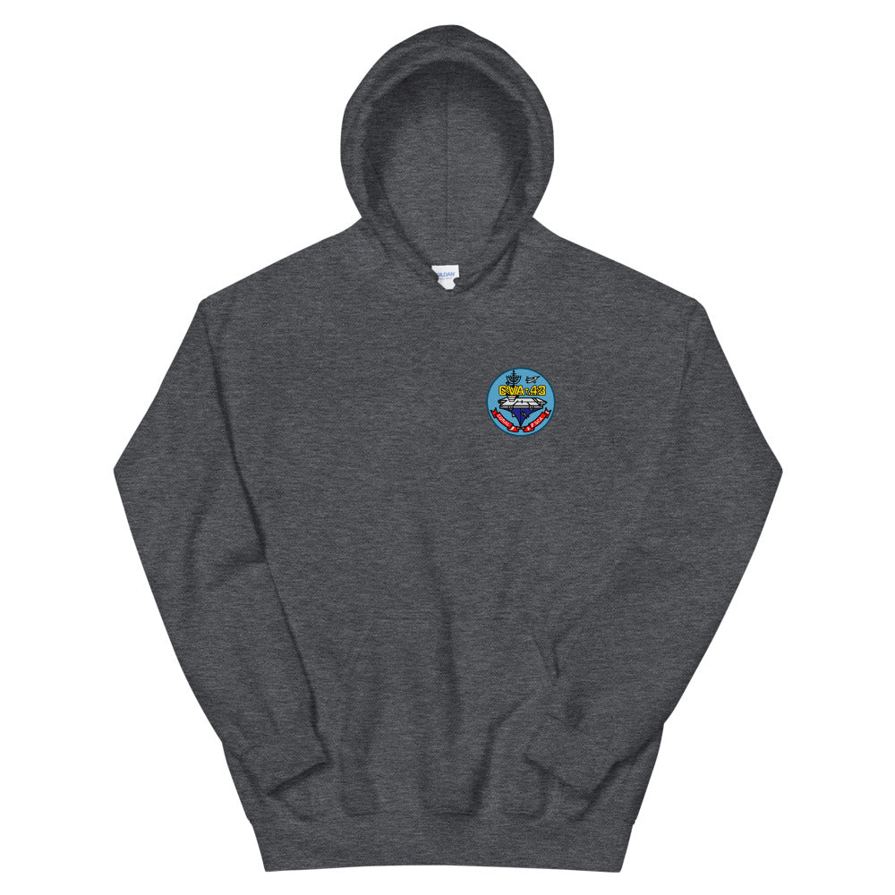 USS Coral Sea (CVA-43) Ship's Crest Hoodie