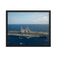 Load image into Gallery viewer, USS Peleliu (LHA-5) Framed Ship Photo