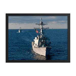 USS Bulkeley (DDG-84) Framed Ship Photo